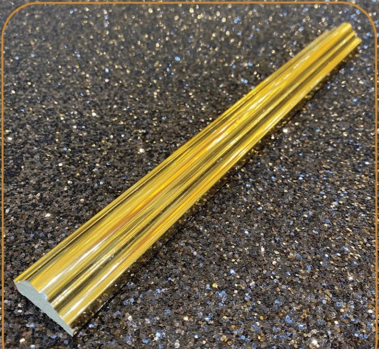 Hürrem Varaklı Gold Duvar Çıtası 2,5cm Express Dekor Hürrem Varaklı Gold Duvar Çıtası 2,5cm Express Dekor