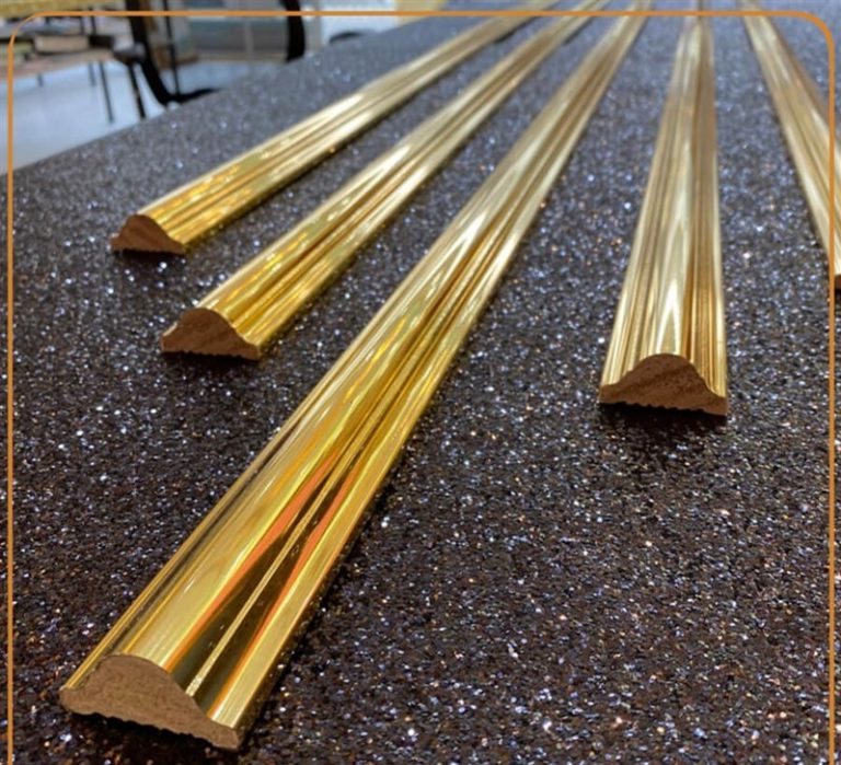 Hürrem Varaklı Gold Duvar Çıtası 2,5cm Express Dekor Hürrem Varaklı Gold Duvar Çıtası 2,5cm Express Dekor